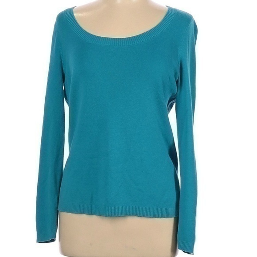 Ann Taylor LOFT Blue Sweater, Small Pullover
